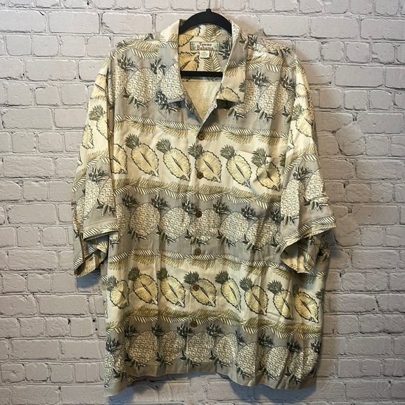 TOMMY Bahama Hawaiian Short Sleeve Button Down Shirt Size  XXL - Picture 1 of 7